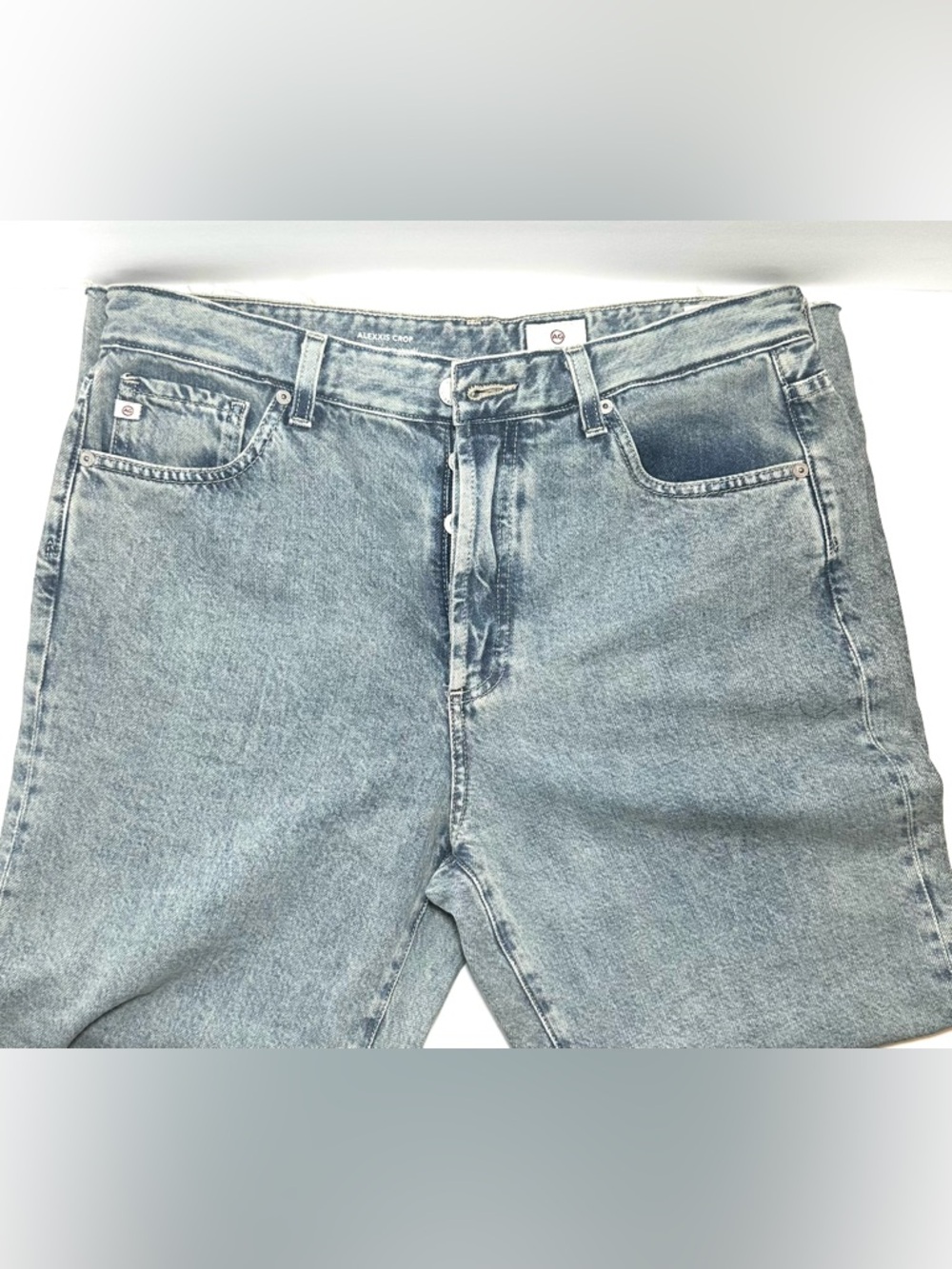 Ag Adriano Goldschmied Light Wash Relaxed Jeans